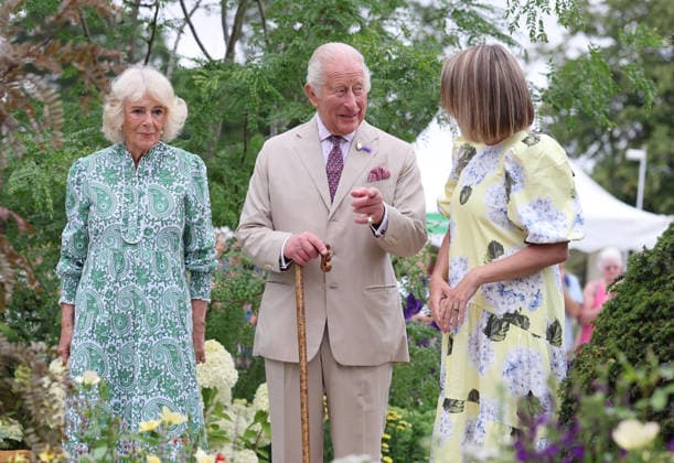 . 22 07 2026. Sandringham, United Kingdom. King Charles III and Queen Camilla at the Sandringham Flower Show, United Kingdom. The event was the first Royal Horticultural Society (RHS) show to be held at the Sandringham Estate.  xPoolx xi-Imagesx IIM-26916-0019