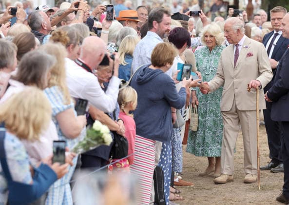 . 22 07 2026. Sandringham, United Kingdom. King Charles III and Queen Camilla at the Sandringham Flower Show, United Kingdom. The event was the first Royal Horticultural Society (RHS) show to be held at the Sandringham Estate.  xPoolx xi-Imagesx IIM-26916-0029