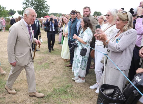 . 22 07 2026. Sandringham, United Kingdom. King Charles III and Queen Camilla at the Sandringham Flower Show, United Kingdom. The event was the first Royal Horticultural Society (RHS) show to be held at the Sandringham Estate.  xPoolx xi-Imagesx IIM-26916-0034