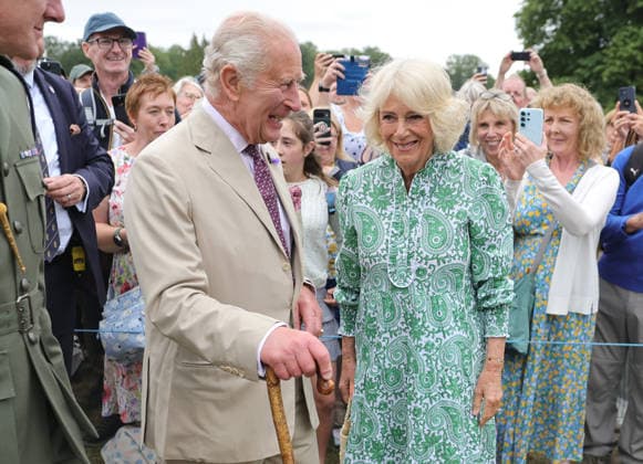 . 22 07 2026. Sandringham, United Kingdom. King Charles III and Queen Camilla at the Sandringham Flower Show, United Kingdom. The event was the first Royal Horticultural Society (RHS) show to be held at the Sandringham Estate.  xPoolx xi-Imagesx IIM-26916-0042