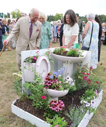 . 22 07 2026. Sandringham, United Kingdom. King Charles III and Queen Camilla at the Sandringham Flower Show, United Kingdom. The event was the first Royal Horticultural Society (RHS) show to be held at the Sandringham Estate.  xPoolx xi-Imagesx IIM-26916-0047