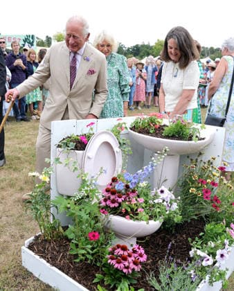 . 22 07 2026. Sandringham, United Kingdom. King Charles III and Queen Camilla at the Sandringham Flower Show, United Kingdom. The event was the first Royal Horticultural Society (RHS) show to be held at the Sandringham Estate.  xPoolx xi-Imagesx IIM-26916-0048