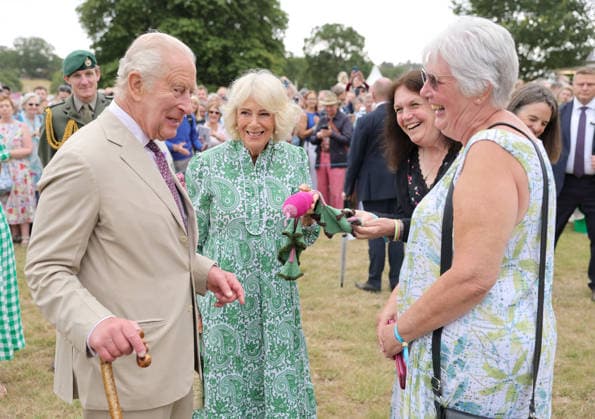 . 22 07 2026. Sandringham, United Kingdom. King Charles III and Queen Camilla at the Sandringham Flower Show, United Kingdom. The event was the first Royal Horticultural Society (RHS) show to be held at the Sandringham Estate.  xPoolx xi-Imagesx IIM-26916-0054