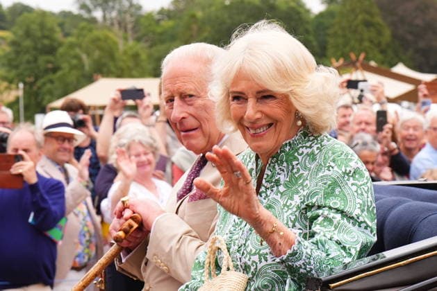 King Charles III And Queen Camilla Attend The RHS Sandringham Flower Show, 22 July 2026 King Charles III, Patron of the Royal Horticultural Society (RHS), and Queen Camilla arrive for a visit to the RHS Sandringham Flower Show, which is being held for the first time this year on the Sandringham Estate in Norfolk. Picture date: Wednesday July 22, 2026., Credit:Aaron Chown PA ROTA - B68 Avalon UK, Sandringham  Copyright: xAaronxChownx xPAxROTAx-xB68x xAvalonx 1117885651