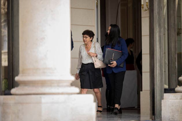 Weekly Cabinet Meeting - Paris France s Environment Minister Monique Barbut leaves after the weekly cabinet meeting at the Elysee Palace in Paris on July 22, 2026.Photo by Eliot Blondet ABACAPRESS.COM Paris France France  Copyright: xBlondetxEliot ABACAx