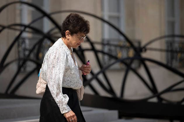 Weekly Cabinet Meeting - Paris France s Environment Minister Monique Barbut leaves after the weekly cabinet meeting at the Elysee Palace in Paris on July 22, 2026.Photo by Eliot Blondet ABACAPRESS.COM Paris France France  Copyright: xBlondetxEliot ABACAx