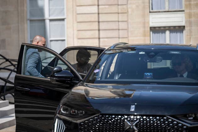 Weekly Cabinet Meeting - Paris France s Environment Minister Monique Barbut leaves after the weekly cabinet meeting at the Elysee Palace in Paris on July 22, 2026.Photo by Eliot Blondet ABACAPRESS.COM Paris France France  Copyright: xBlondetxEliot ABACAx
