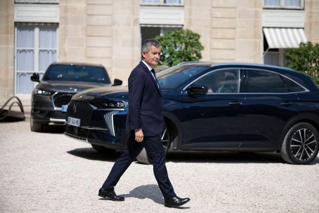 Weekly Cabinet Meeting - Paris French justice Minister Gerald Darmanin leaves after the weekly cabinet meeting at the Elysee Palace in Paris on July 22, 2026.Photo by Eliot Blondet ABACAPRESS.COM Paris France France  Copyright: xBlondetxEliot ABACAx