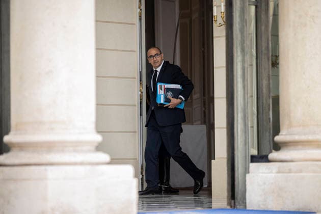 Weekly Cabinet Meeting - Paris French Interior Minister Laurent Nunez leaves after the weekly cabinet meeting at the Elysee Palace in Paris on July 22, 2026.Photo by Eliot Blondet ABACAPRESS.COM Paris France France  Copyright: xBlondetxEliot ABACAx