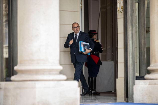 Weekly Cabinet Meeting - Paris French Interior Minister Laurent Nunez leaves after the weekly cabinet meeting at the Elysee Palace in Paris on July 22, 2026.Photo by Eliot Blondet ABACAPRESS.COM Paris France France  Copyright: xBlondetxEliot ABACAx