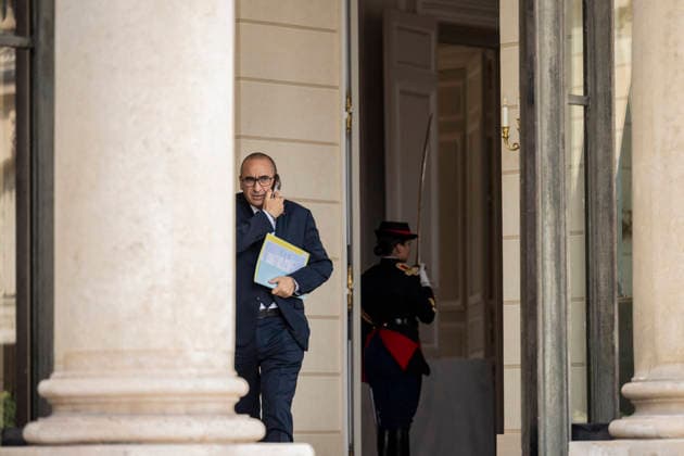 Weekly Cabinet Meeting - Paris French Interior Minister Laurent Nunez leaves after the weekly cabinet meeting at the Elysee Palace in Paris on July 22, 2026.Photo by Eliot Blondet ABACAPRESS.COM Paris France France  Copyright: xBlondetxEliot ABACAx