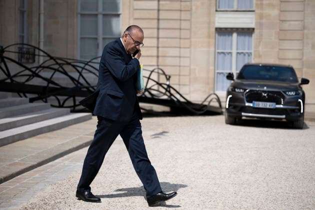 Weekly Cabinet Meeting - Paris French Interior Minister Laurent Nunez leaves after the weekly cabinet meeting at the Elysee Palace in Paris on July 22, 2026.Photo by Eliot Blondet ABACAPRESS.COM Paris France France  Copyright: xBlondetxEliot ABACAx