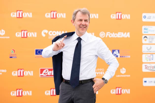 July 22, 2026, Giffoni Valle Piana, Salerno, Italy: Italian journalist Francesco Giorgino attends the photocall at 56th Giffoni Film Festival 2026 in Giffoni Valle Piana, Salerno, Italy on July 22, 2026. Giffoni Valle Piana Italy - ZUMAl175 20260722_zip_l175_005 Copyright: xFrancescoxLucianox