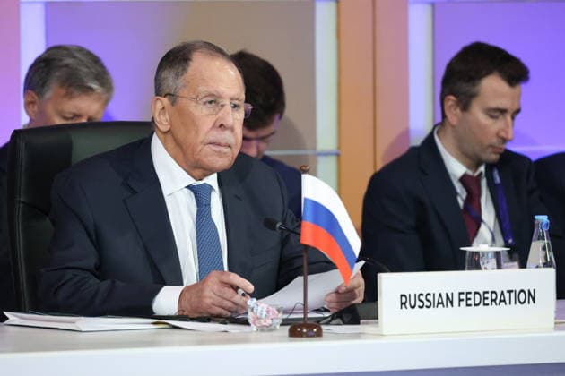 PHILIPPINES, MANILA - JULY 22, 2026: Russia s Minister of Foreign Affairs Sergei Lavrov at the Russia-ASEAN Foreign Ministers Meeting Manila Philippines  - ZUMAt113 20260722_zaa_t113_128 Copyright: xRussianxForeignxMinistryx