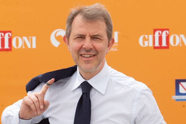 56th Giffoni Film Festival - Francesco Giorgino Photocall Francesco Giorgino poses during the photocall of the 56th Giffoni Film Festival in Giffoni Valle Piana, Italy on July 22, 2026. Photo by Andrea Bracaglia ABACAPRESS.COM Giffoni Valle Piana Italy Italy  Copyright: xBracagliaxAndrea ABACAx