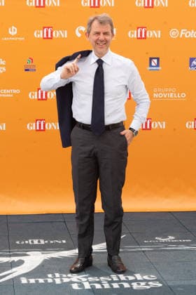 56th Giffoni Film Festival - Francesco Giorgino Photocall Francesco Giorgino poses during the photocall of the 56th Giffoni Film Festival in Giffoni Valle Piana, Italy on July 22, 2026. Photo by Andrea Bracaglia ABACAPRESS.COM Giffoni Valle Piana Italy Italy  Copyright: xBracagliaxAndrea ABACAx