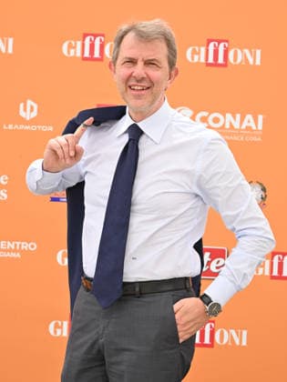 July 22, 2026, Giffoni Valle Piana, Salerno, Italy: Francesco Giorgino attends the photocall at the 2026 Giffoni Film Festival. Giffoni Valle Piana Italy  - ZUMAs197 20260722_aaa_s197_046 Copyright: xAntoninoxD™Espositox