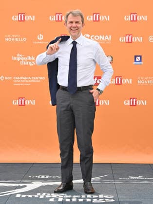July 22, 2026, Giffoni Valle Piana, Salerno, Italy: Francesco Giorgino attends the photocall at the 2026 Giffoni Film Festival. Giffoni Valle Piana Italy - ZUMAs197 20260722_aaa_s197_050 Copyright: xAntoninoxD™Espositox