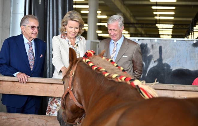 King Philippe and Queen Mathilde visit Libramont Agricultural Fair LIBRAMONT, BELGIUM - JULY 22: Belgium s King Philippe and Queen Mathilde visit the Libramont Agricultural, Forestry and Agri-Food Fair (Foire de Libramont) in Libramont, Belgium, on July 22, 2026. Belgian royal couple met with farmers, exhibitors and participants at the fair, which is recognized as one of Europe s leading outdoor exhibitions dedicated to sustainable agriculture, forestry and rural development. Dursun Aydemir Anadolu Libramont Belgium. Editorial use only. Please get in touch for any other usage.  Copyright: x2026xAnadoluxDursunxAydemirx
