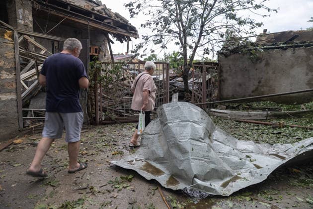 One killed after Russian drone strikes residential building in Odesa ODESA, UKRAINE - JULY 22: A Russian drone struck a two-story residential building during a daytime attack on Odesa, Ukraine, on July 22, 2026. According to local authorities, one man was killed in the strike. Emergency services responded to the scene as rescue and assessment operations continued. Stringer Anadolu Odesa Ukraine. Editorial use only. Please get in touch for any other usage.  Copyright: x2026xAnadoluxStringerx