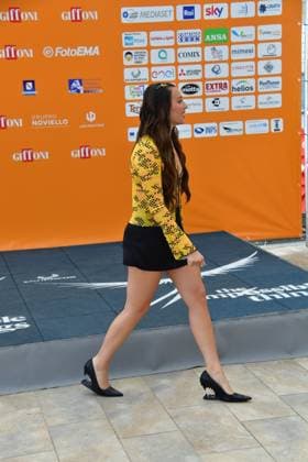 IPA86900359 - Giffoni Vallepiana Giffoni Festival 2026, Pictured: Sarah Toscano  Copyright: xVincenzoxLandix xVincenzoxLandix 86900359