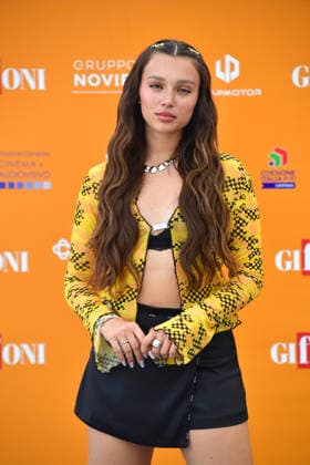 IPA86900346 - Giffoni Vallepiana Giffoni Festival 2026, Pictured: Sarah Toscano  Copyright: xVincenzoxLandix xVincenzoxLandix 86900346