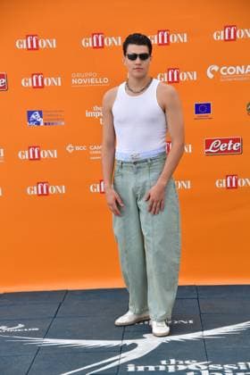 IPA86900847 - Giffoni Vallepiana Giffoni Festival 2026. Pictured: Nicolo Filippucci  Copyright: xVincenzoxLandix xVincenzoxLandix 86900847
