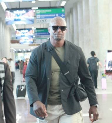 RECORD DATE NOT STATED Actor Terry Crews arrives at Santos Dumont Airport in Rio de Janeiro. Rio de Janeiro (RJ), 07 22 2026 - Terry Crews Series White Chicks - Actor Terry Crews landed at Santos Dumont Airport in Rio de Janeiro on July 22, 2026. The star of White Chicks and Everybody Hates Chris was greeted by fans. The 57-year-old actor is in the country for a series of professional commitments, including the premiere as host of the culinary reality show The Battle of the 100 Cooks, which will air on Discovery Home & Health and HBO Max.(Foto: Onofre Veras Thenews2 imago images) Actor Terry Crews arrives at Santos Dumont Airport in Rio de Janeiro.  Copyright: xonofrexverasx