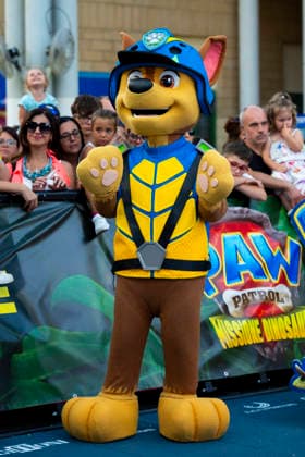 July 22, 2026, Giffoni Valle Piana, Salerno, Italy: Paw Patrol character attends the carpet at 56th Giffoni Film Festival 2026 in Giffoni Valle Piana, Salerno, Italy on July 22, 2026. Giffoni Valle Piana Italy - ZUMAl175 20260722_zip_l175_210 Copyright: xFrancescoxLucianox
