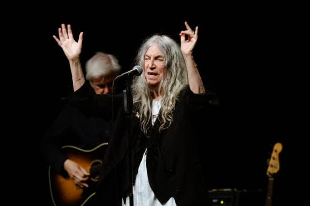 STOCKHOLM, SVERIGE 20260722 Patti Smith spelar pa Cirkus pa onsdagskvällen. STOCKHOLM SWEDEN x62610x *** STOCKHOLM, SWEDEN 20260722 Patti Smith is performing at Cirkus on Wednesday evening STOCKHOLM SWEDEN x62610x  Copyright: xAnnaxHallamsx TTx PATTI SMITH KONSERT rIFL4IH4sas
