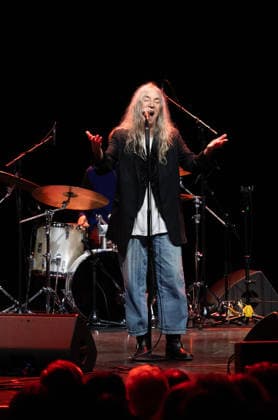 STOCKHOLM, SWEDEN 20260722 American singer Patti Smith plays at Cirkus in Stockholm,. Sweden July 22, 2026. STOCKHOLM SWEDEN x62610x *** STOCKHOLM, SWEDEN 20260722 American singer Patti Smith performs at Cirkus in Stockholm, Sweden, on July 22, 2026 STOCKHOLM SWEDEN x62610x  Copyright: xAnnaxHallamsx TTx PATTI SMITH CONCERT t80dwZr5aaE