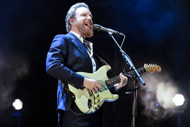 IPA86906615 - Alex Trimble of Two Door Cinema Club during the 15th Anniversary Tourist History Tour 2026, on July 22, 2026, at the Cavea of the Auditorium Parco della Musica, Rome, Italy.  Copyright: xDomenicoxCippitelli LiveMediax xx 86906615