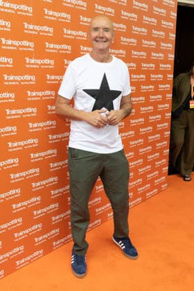 July 22, 2026, London, United Kingdom: Writer, Irvine Welsh attends Trainspotting The Musical press night at Theatre Royal Haymarket, London. London United Kingdom  - ZUMAs197 20260722_aaa_s197_195 Copyright: xPhilxLewisx
