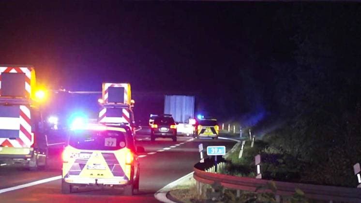 9. Castor-Transport Jülich–Ahaus erfolgreich abgeschlossen – Bilder von der A31 und der Ankunft im Zwischenlager 7aIMG: 0566964 9. Castor-Transport Jülich–Ahaus erfolgreich abgeschlossen – Bilder von der A31 und der Ankunft im ZwischenlagerNordrhein-Westfalen, Ahaus, Deutschland *** 9th Castor Transport from Jülich to Ahaus Successfully Completed – Photos from the A31 and Arrival at the Interim Storage Facility 7aIMG 0566964 9th Castor Transport from Jülich to Ahaus Successfully Completed – Photos from the A31 and Arrival at the Interim Storage Facility North Rhine-Westphalia, Ahaus, Germany Copyright: 7aktuell.dex xMarcxGruber 0566964 20260722_7a_Castor9ah_566964