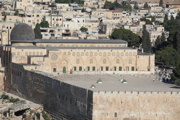 Jewish Groups raid Al-Aqsa Mosque in Jerusalem JERUSALEM - JULY 23: Groups of fanatic Jews raid the Al-Aqsa Mosque compound in East Jerusalem during events marking what they regard as the anniversary of the destruction of the Jewish temples, on July 23, 2026 in Jerusalem. The raid began in the early morning, with participants performing religious rituals at the site. Gazi Samad Anadolu Kudüs Palestinian Territory, Occupied. Editorial use only. Please get in touch for any other usage.  Copyright: x2026xAnadoluxGazixSamadx