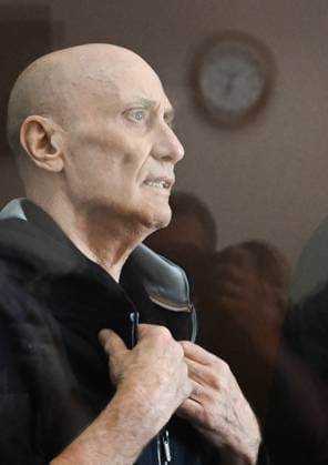 Russia Retail Chain Co-Owner Fraud Trial 9210729 23.07.2026 Former Chairman of Petropavlovsk company, owner of M2M Private Bank and Asia-Pacific Bank Pavel Maslovsky, accused of embezzling over 14 billion rubles, is seen inside a defendant s glass cage before a hearing at the Presnensky District Court in Moscow, Russia. Alexey Maishev Sputnik Moscow Russia  Copyright: xAlexeyxMaishevx