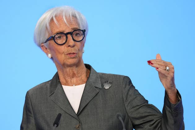 23.07.2026 , Frankfurt, DEU Pressekonferenz der Europaeischen Zentralbank, ECB, Christine Lagarde, Praesidentin der Europaeischen Zentralbank . *** July 23, 2026, Frankfurt, Germany: European Central Bank (ECB) press conference, Christine Lagarde, President of the European Central Bank