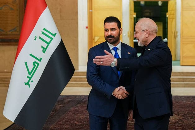 Ghalibaf Meets Iraqi Premier Tehran Speaker of the Parliament of Iran, Mohammad Bagher Ghalibaf (R), and Iraqi Prime Minister Ali al-Zaidi gesture for the media before a meeting in Tehran, Iran, on July 23, 2026. Iraqi Prime Minister Ali al-Zaidi is visiting Iran following a trip to the US where he met with the US President. Washington and Tehran are Iraq s main allies, but their enmity has long turned the country into a proxy battleground and left successive governments struggling to maintain a delicate balance between the foes, who have traded intensifying attacks in recent days. Tehran Tehran Iran Copyright: xHamedxMalekpourx