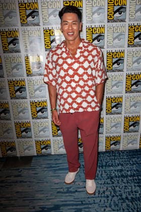 SAN DIEGO, CA - July 23rd: Rich Ting at the Hollywood s Love Affair with Fencing press line during San Diego Comic Con on July 23th, 2026. Copyright: xTonyxFortex