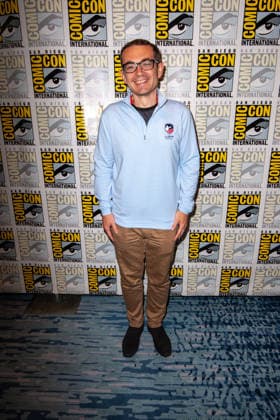 SAN DIEGO, CA - July 23rd: Phil Andrews at the Hollywood s Love Affair with Fencing press line during San Diego Comic Con on July 23th, 2026. Copyright: xTonyxFortex