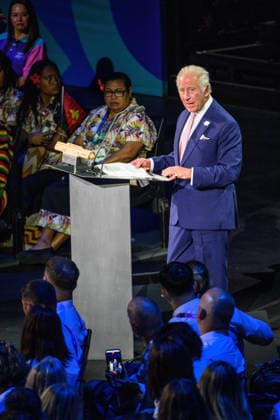 July 23, 2026, Glasgow, Scotland: King Charles Makes a speech to Officially open the 2026 Glasgow Commonwealth Games Glasgow Scotland - ZUMAr144 20260723_zap_r144_031 Copyright: xJaynexRussellx Glasgow Scotland - ZUMA1080 1080355141st Copyright: xIMAGO JaynexRussellx