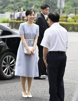 Princess Kako at high school equestrian competition Japan s Princess Kako arrives to attend the opening ceremony of the national high school equestrian competition at the equestrian sports center in Gotemba, Shizuoka Prefecture, on July 24, 2026.  A14AA0005624049P