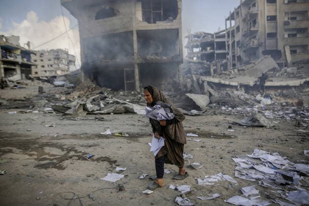 Israeli attacks continue in Gaza GAZA CITY, GAZA, PALESTINE - JULY 24: A view of the destruction at the Al-Jala neighborhood as the Israeli army targeted civilian residential areas in Gaza City, Gaza Palestine on July 24, 2026. Saeed M. M. T. Jaras Anadolu Gaza City Gaza. Editorial use only. Please get in touch for any other usage.  Copyright: x2026xAnadoluxSaeedxM.xM.xT.xJarasx