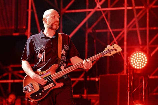 IPA86943287 - Bob Hardy of Franz Ferdinand during the Noisy Naples Fest 2026, July 23, 2026, at the Mostra d Oltremare, Naples, Italy.  Copyright: xDomenicoxCippitelli LiveMediax xx 86943287