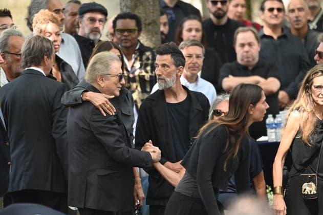 Funeral of Françoise Coquet 458502 2026 07 24 Drucker, Michel  Copyright: xBarbaraxNeymanx xStarfacex STAR_458502_058