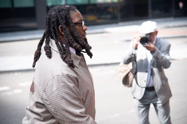Chris Brown Court Case at Southwark Crown Court, London, UK - Fri 24 Jul 2026 HoodyBaby aka Omololu Akinlolu, arrives at Southwark Crown Court in London, England, UK on Friday 24 July, 2026., Credit:Justin Ng Avalon UK, England, London, Southwark Crown Court  Copyright: xJustinxNgx xAvalonx 1118200599