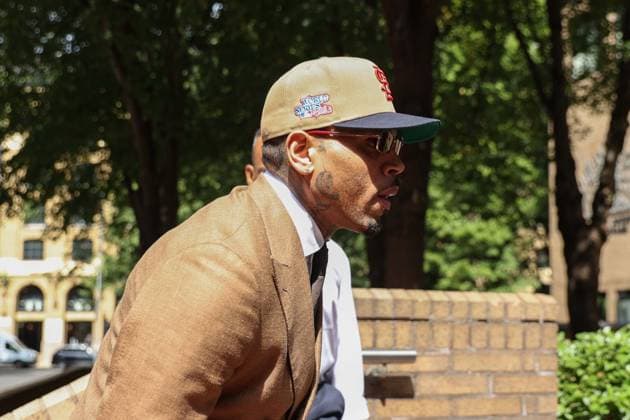 U.S. singer Chris Brown arrives at Southwark Crown Court in London LONDON, UNITED KINGDOM - JULY 24: U.S. singer Chris Brown arrives at Southwark Crown Court in London, United Kingdom, on July 24, 2026, to attend a hearing in connection with a case against him. Zeynep Demir Anadolu London United Kingdom. Editorial use only. Please get in touch for any other usage.  Copyright: x2026xAnadoluxZeynepxDemirx