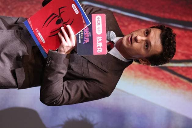 SHANGHAI, CHINA - JULY 24: Tom Holland attends the premiere of Spider-Man: Brand New Day on July 24, 2026 in Shanghai, China.  Copyright: xVCGx 111656196962