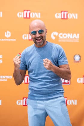 July 24, 2026, Giffoni Valle Piana, Salerno, Italy: Italian TV personality Luca Abete attends the photocall at 56th Giffoni Film Festival 2026 in Giffoni Valle Piana, Salerno, Italy on July 24, 2026. Giffoni Valle Piana Italy  - ZUMAl175 20260724_zip_l175_004 Copyright: xFrancescoxLucianox