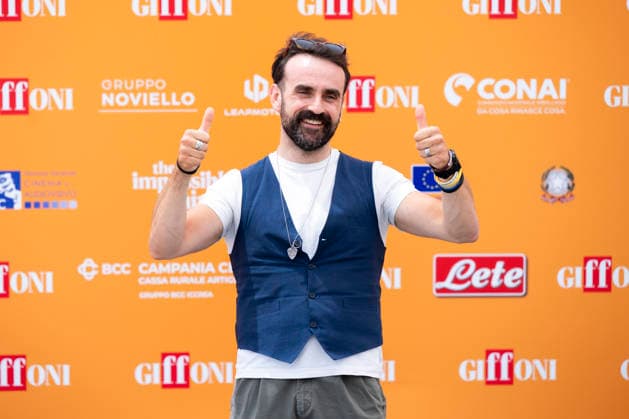 July 24, 2026, Giffoni Valle Piana, Salerno, Italy: Italian priest and chaplain of the Salernitana football club Roberto Faccenda attends the photocall at 56th Giffoni Film Festival 2026 in Giffoni Valle Piana, Salerno, Italy on July 24, 2026. Giffoni Valle Piana Italy - ZUMAl175 20260724_zip_l175_002 Copyright: xFrancescoxLucianox